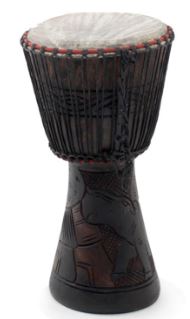 Djembe Drum - Handmade - 19" to 21"