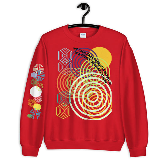 SWEATSHIRT Gallyvant Unisex - Concentric Circles