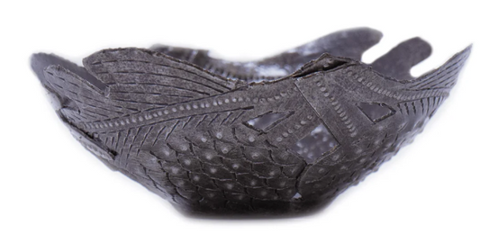 Decor, Decorative Drum Art Bowl or Votive, Fruit on Vine - Haitian Artisans