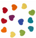 Hearts Garland, Multicolored
