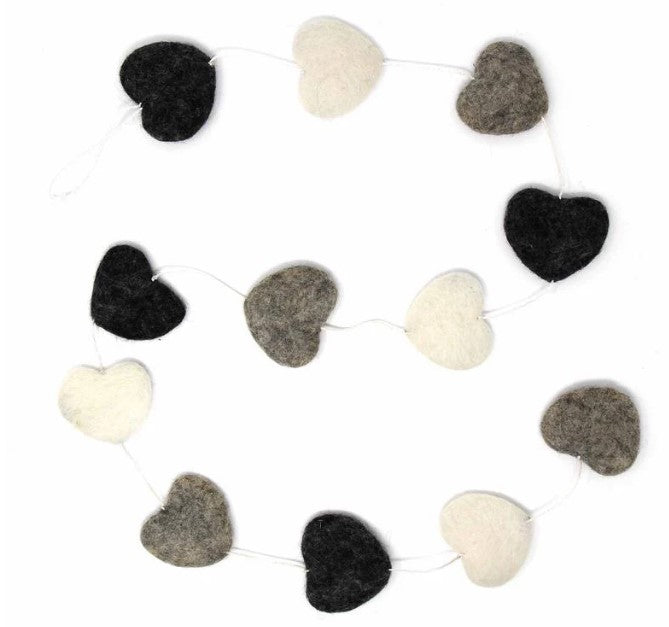 Hearts Garland, Gray
