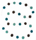 Pom Pom Garland - Gray, Blue
