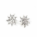 Earrings, Stud Earrings, Sunburst