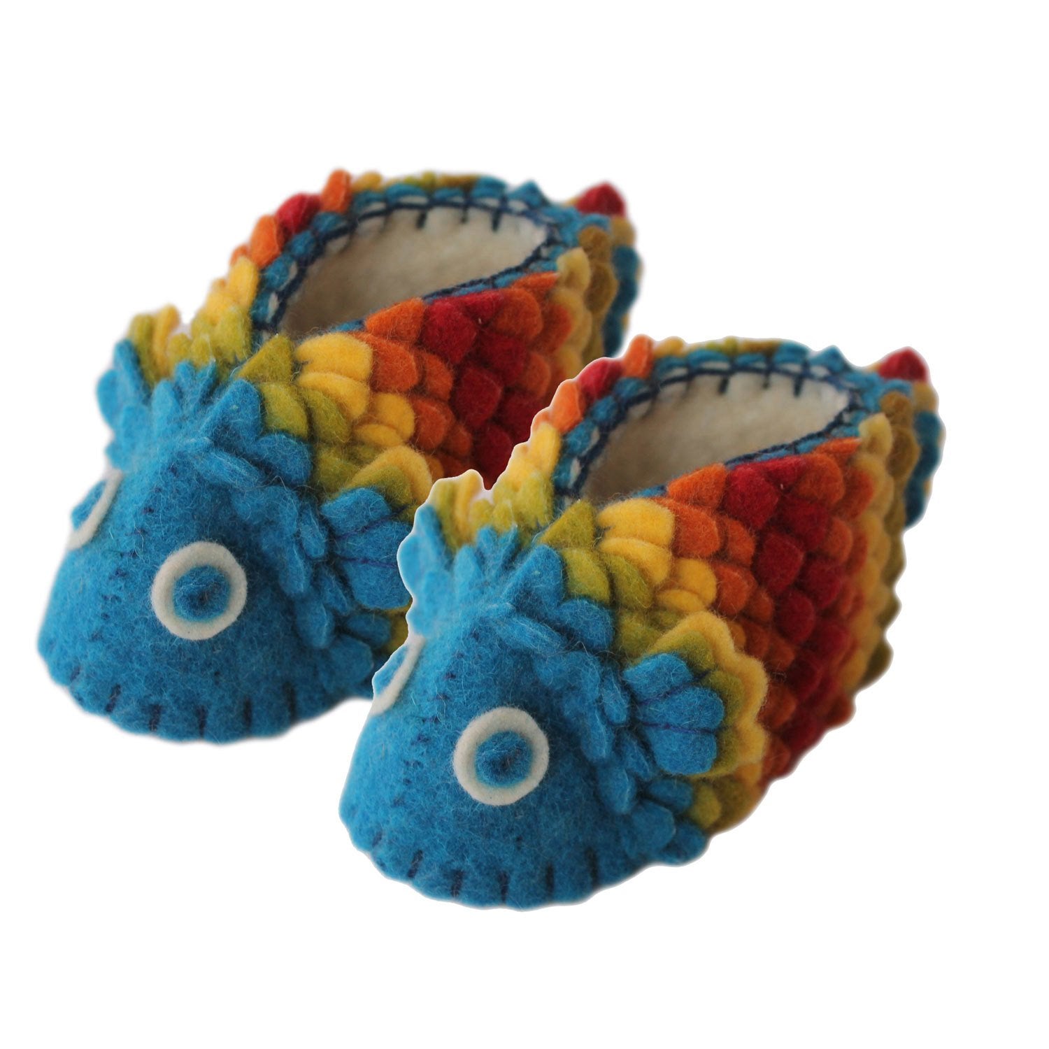 Rainbow Fish Zooties Baby Booties - Silk Road Bazaar