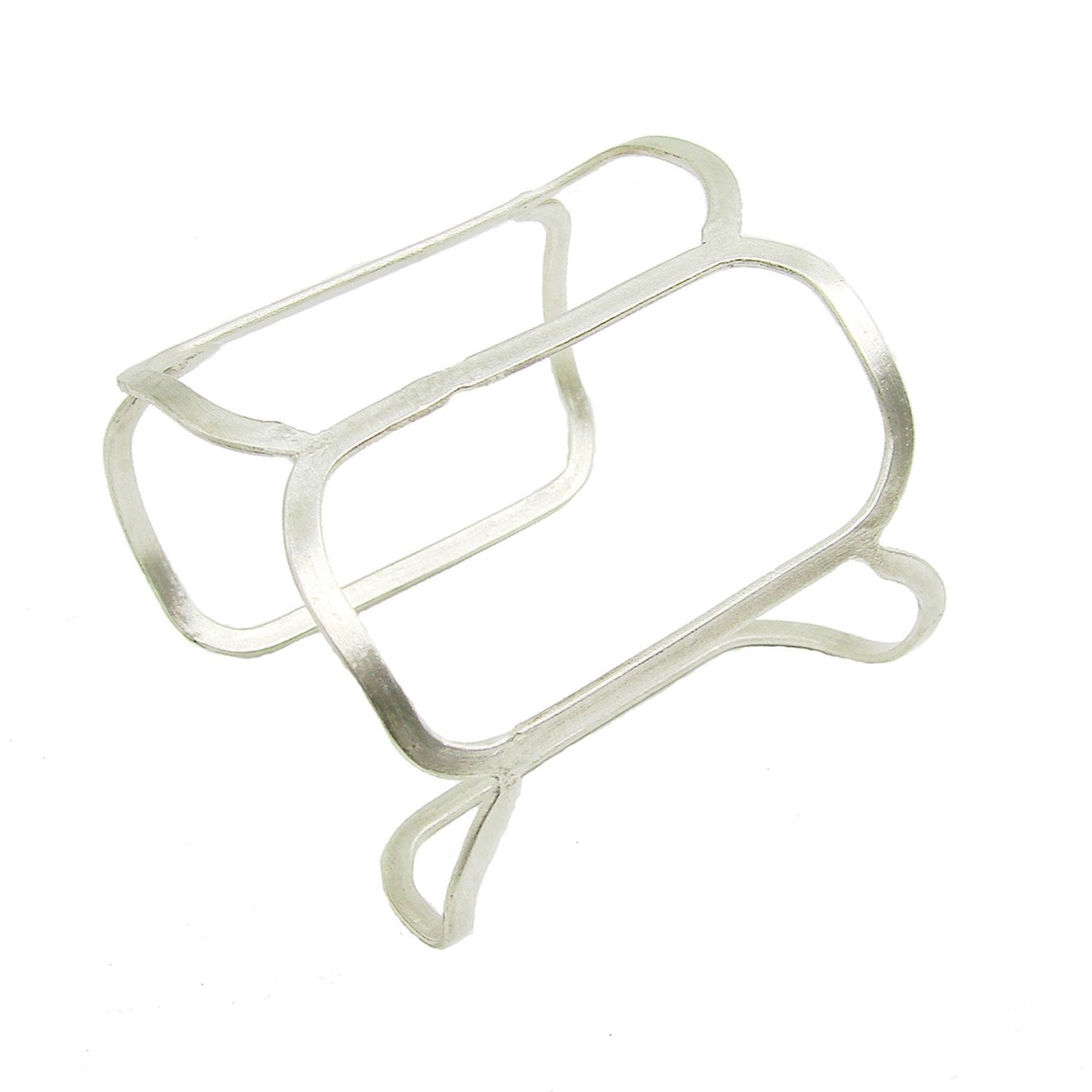 Honeycomb Cuff - Silver - WorldFinds