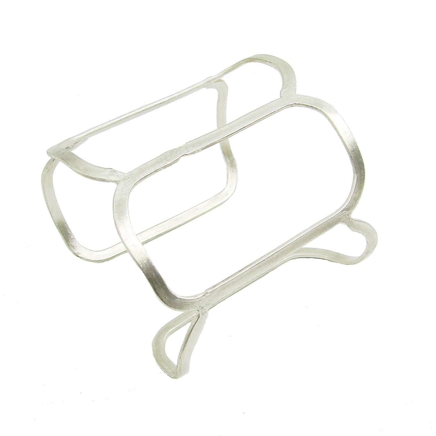 Honeycomb Cuff - Silver - WorldFinds