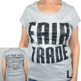 Fair Trade Tee Shirt with Cap Sleeve - Freeset