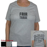 Fitted Fair Trade Tee Shirt with 1/4 Sleeve - Freeset