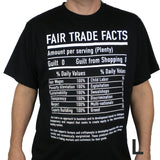 Unisex Fair Trade Tee Shirt Fair Trade Facts - Freeset