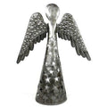 14-inch Metalwork Angel - Wings Down  Handmade and Fair Trade