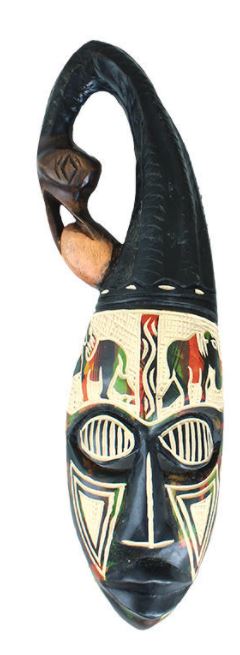 MASK - Bird Hair Fang, Ghana