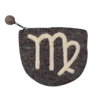 Felt Virgo Zodiac Coin Purse - Global Groove