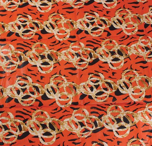 Fabric Bolt - Orange Coaster - 12 Yards