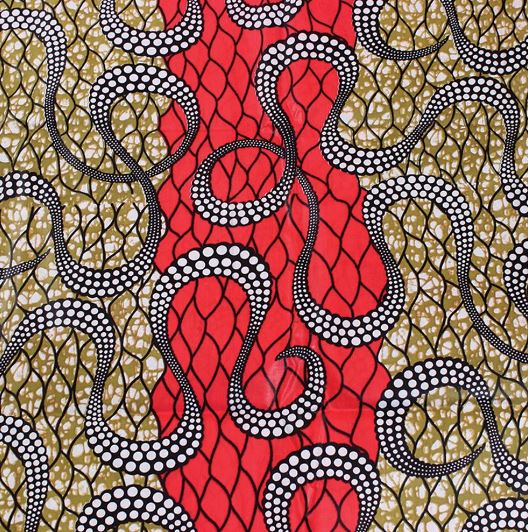 Fabric Bolt - Tentacles 8405 - 12 Yards