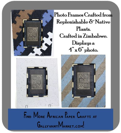 Paper Photo Frames - 9.5" x 8" - ONE DOZEN