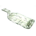 Recycled Clear Glass Bottle Tray Handmade and Fair Trade