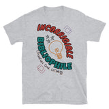 "Incorrigible Bibliophile" Short-Sleeve Unisex T-Shirt - Sport Grey or White