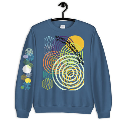 SWEATSHIRT Gallyvant Unisex - Concentric Circles