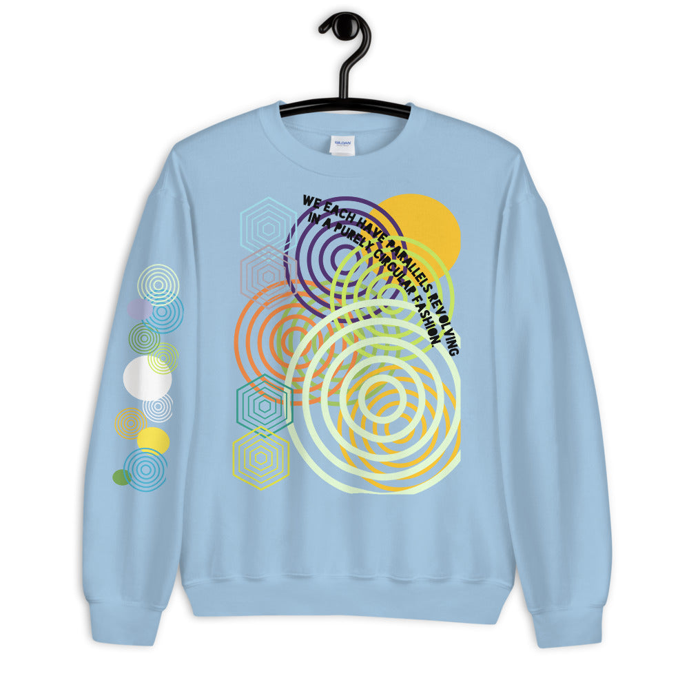 SWEATSHIRT Gallyvant Unisex - Concentric Circles