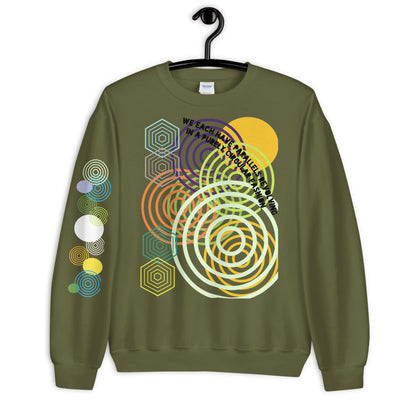 SWEATSHIRT Gallyvant Unisex - Concentric Circles