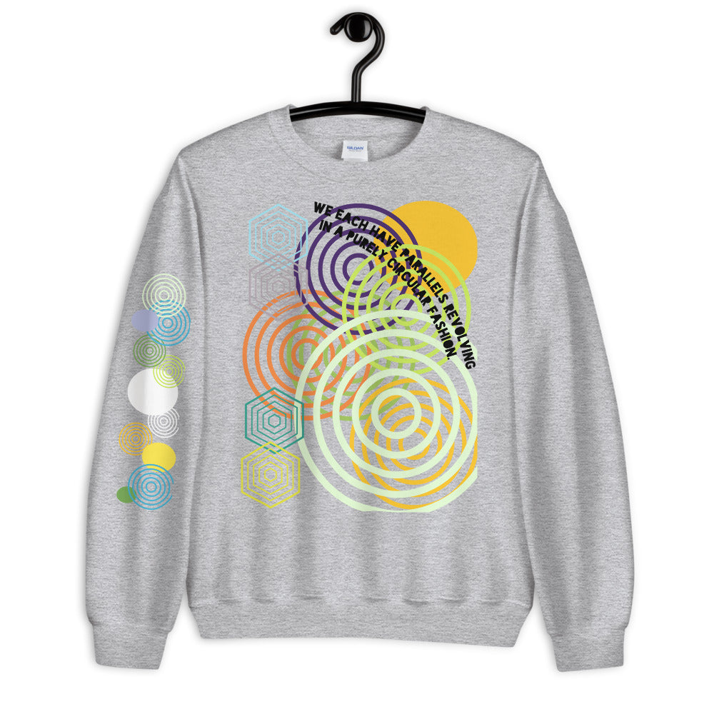 SWEATSHIRT Gallyvant Unisex - Concentric Circles