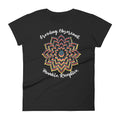 LADY'S T-SHIRT "Growing. Observant. Humble. Receptive." Short Sleeve