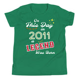 "On This Day...a Legend Was Born" Youth Short Sleeve T-Shirt I